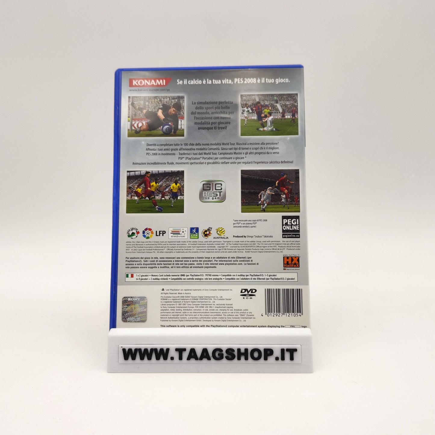 PRO EVOLUTION SOCCER 2008 PAL ITA PS2