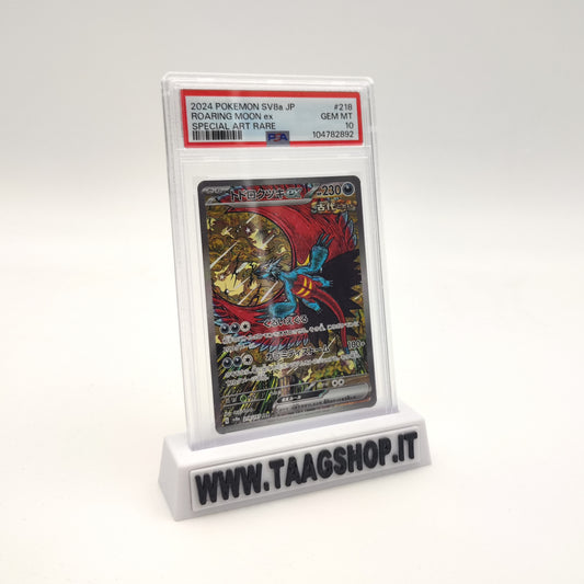 Roaring Moon Ex 218/187 Psa 10 Jap Sv8a Special Art Rare Gem Mint