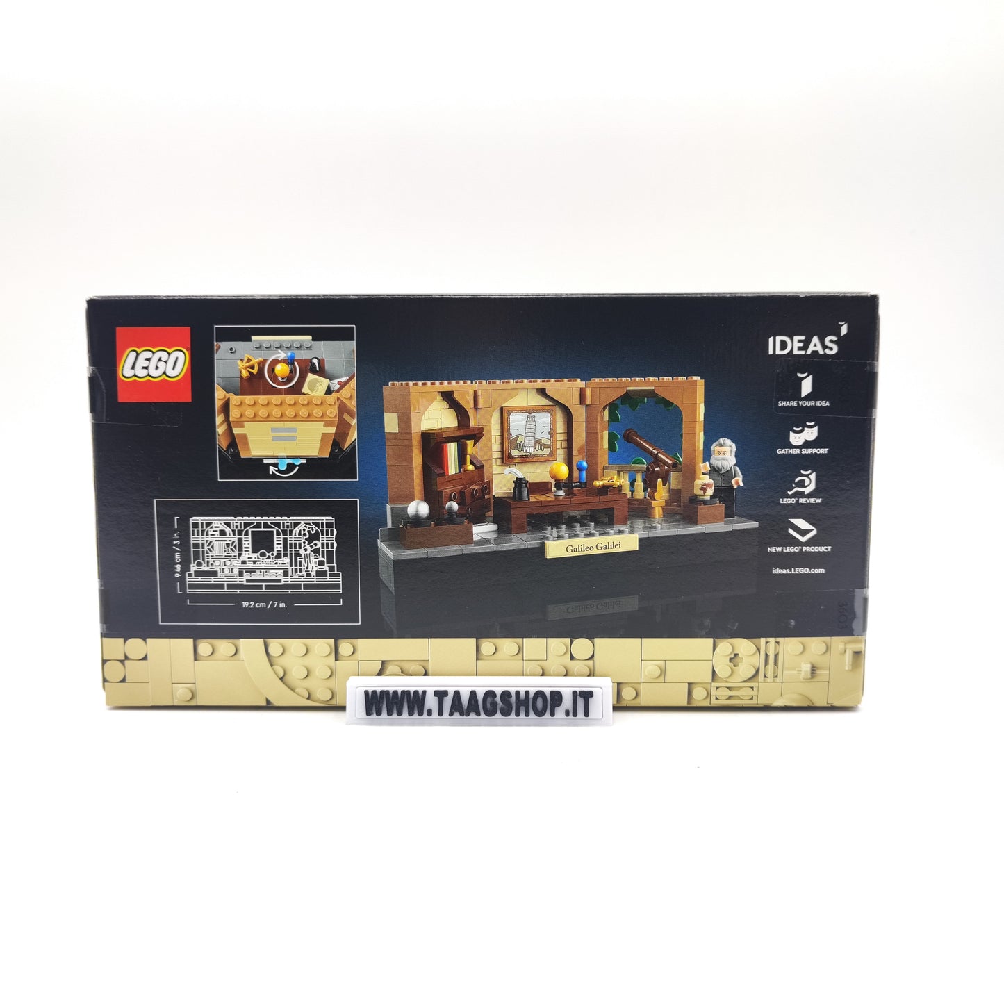 Lego 40595 Ideas Tribute To Galileo Galilei