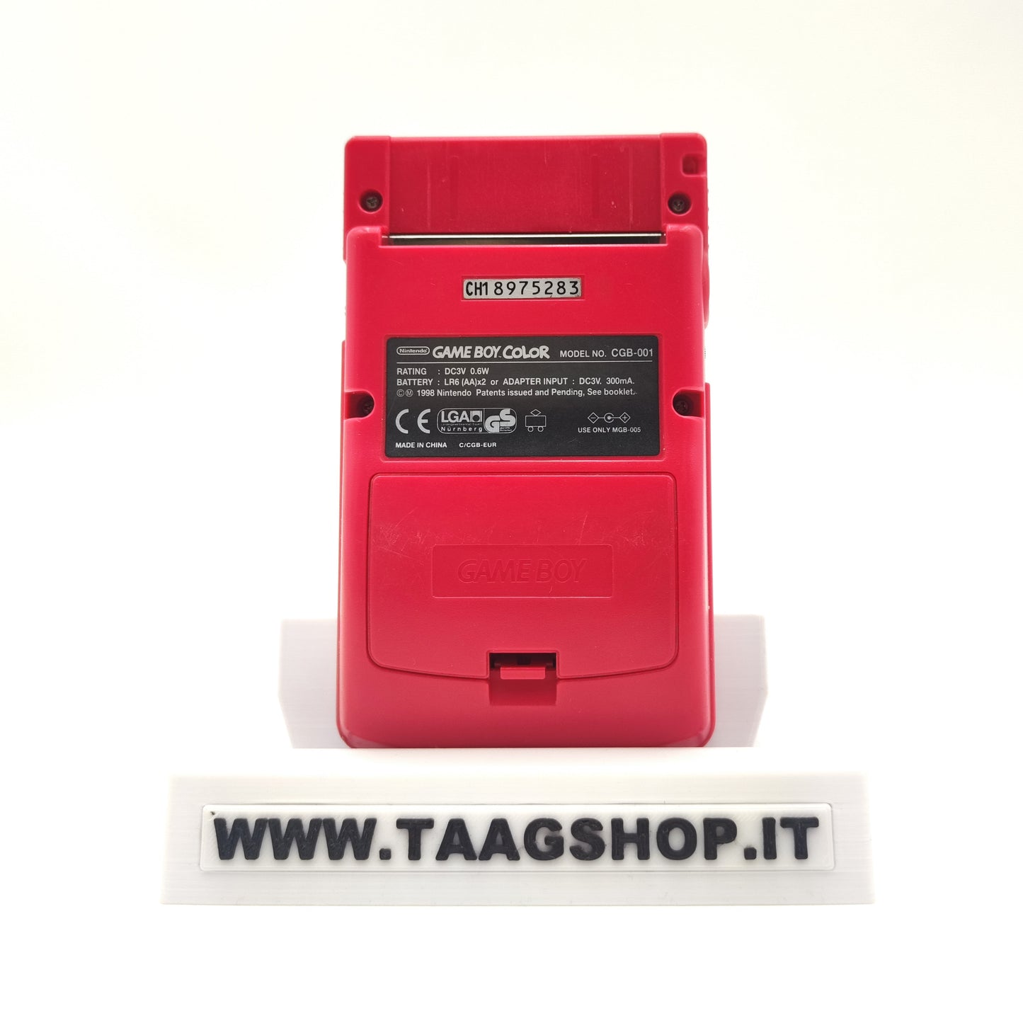 Nintendo Game Boy Color Rosso