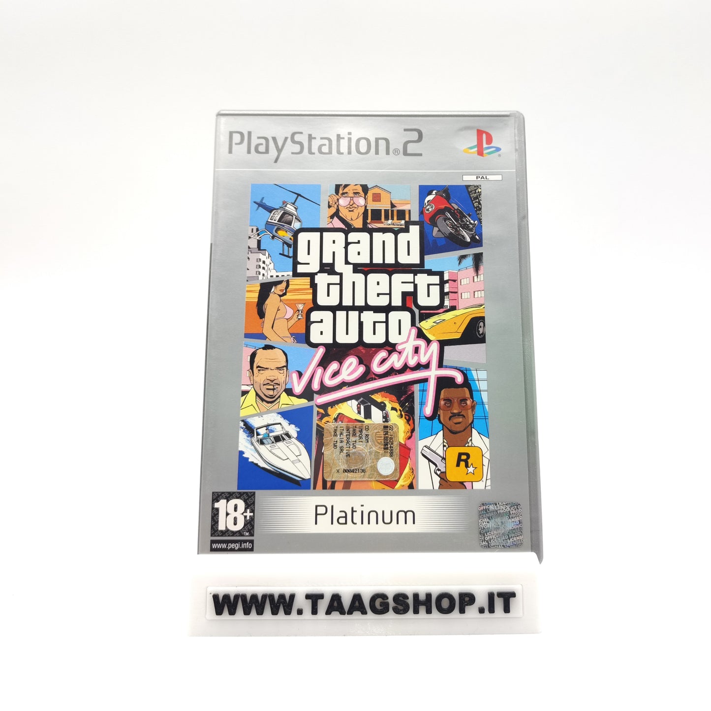 Grand Theft Auto Vice City Platinum PS2 PAL ITA