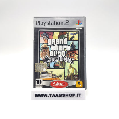 Grand Theft Auto San Andreas Platinum