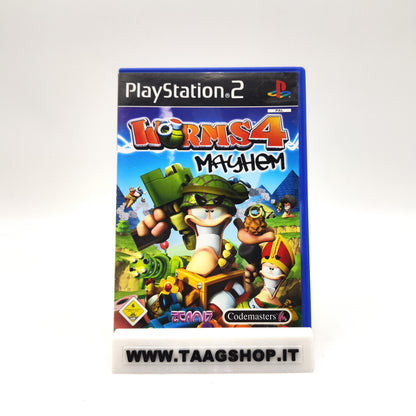 WORMS 4 MAYHEM PS2 PAL ITA