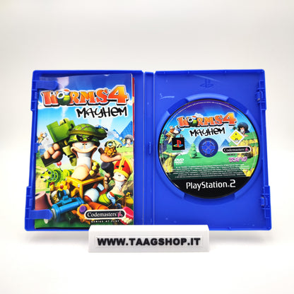 WORMS 4 MAYHEM PS2 PAL ITA