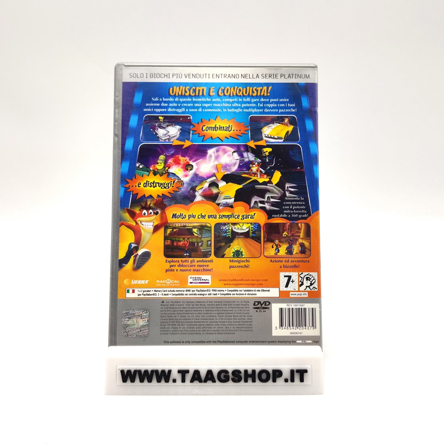 Crash Tag Team Racing Platinum