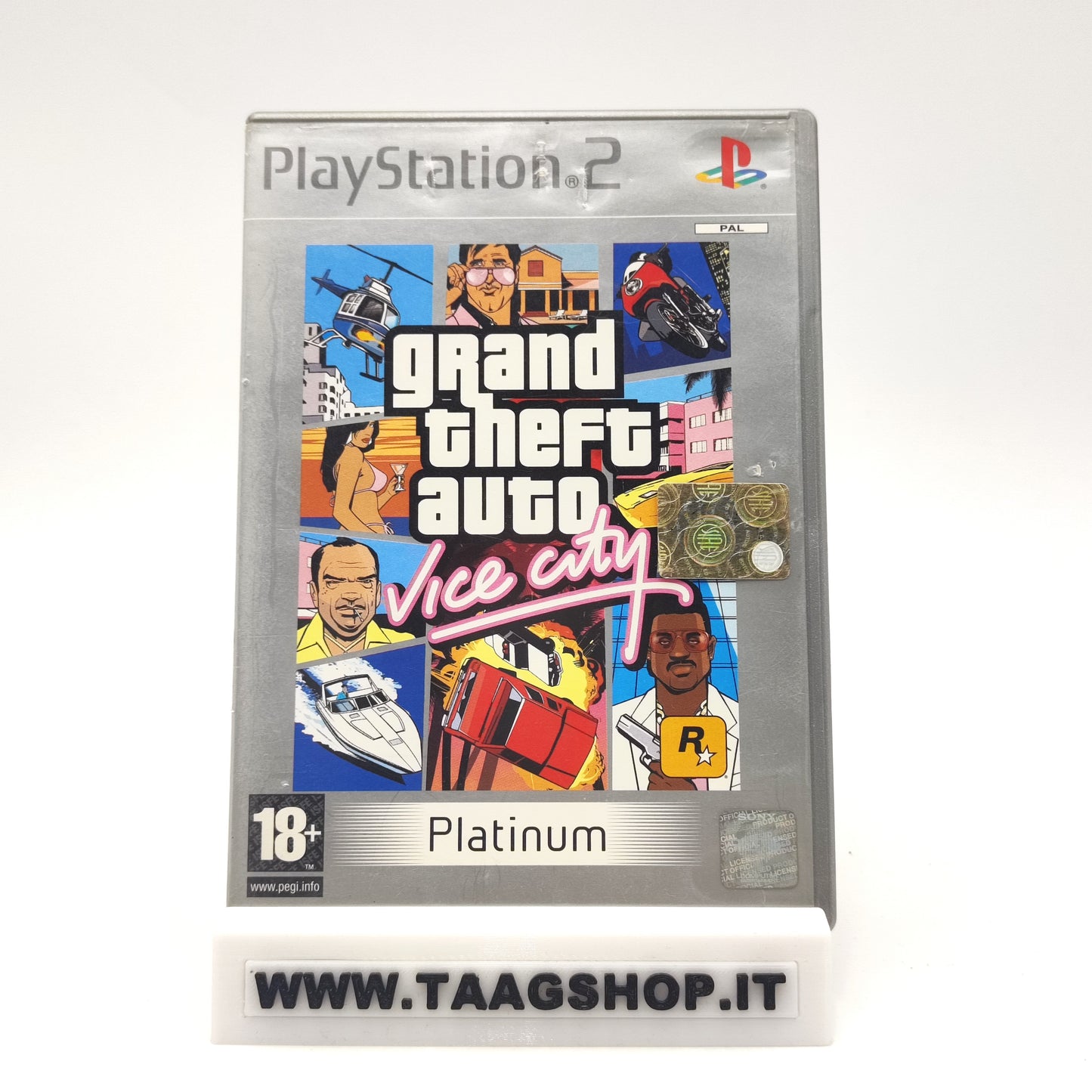 Grand Theft Auto Vice City Platinum PS2 PAL ITA