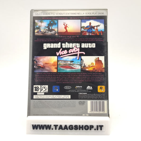Grand Theft Auto Vice City Platinum PS2 PAL ITA