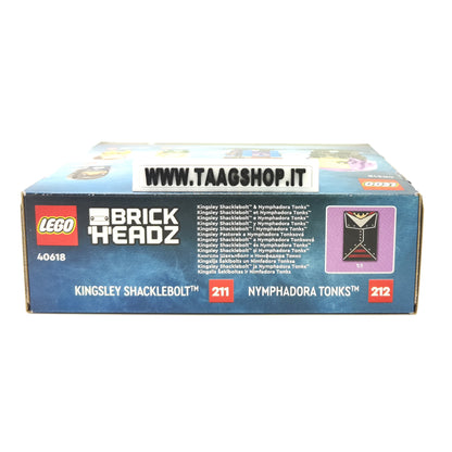 40618 Kingsley Shacklebolt & Nymphadora Tonks brick headz Harry Potter