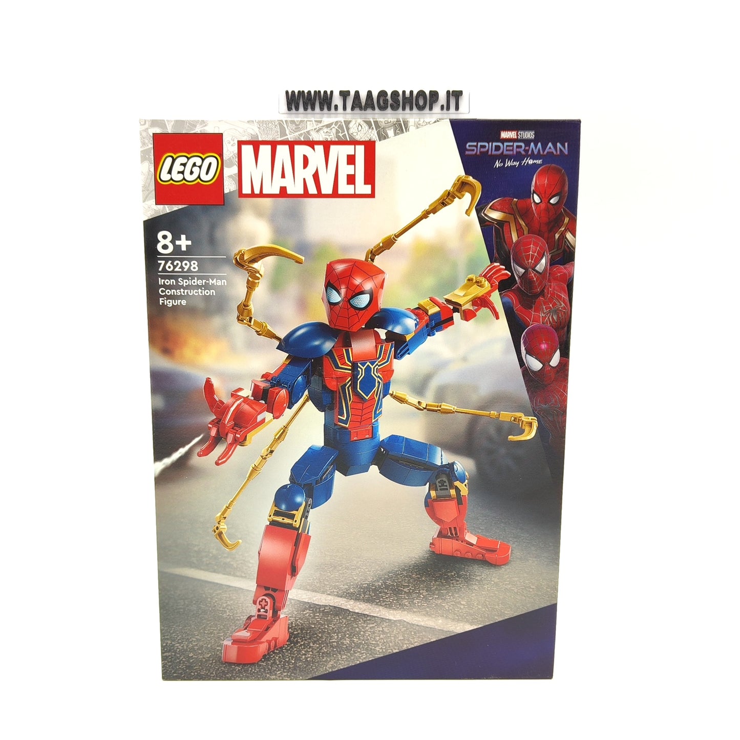 Lego 76298 Iron Spider-Man Construction