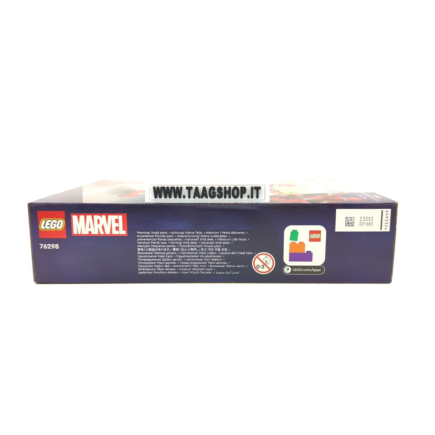 Lego 76298 Iron Spider-Man Construction