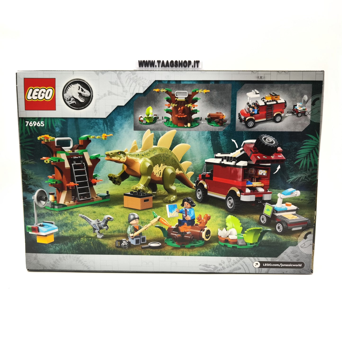 Lego 76965 Missione Dinosauro Scoperta Dello Stegosauro