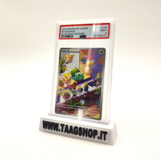Bulbasaur 143/142 PSA 9 Eng Mint Illustration Rare