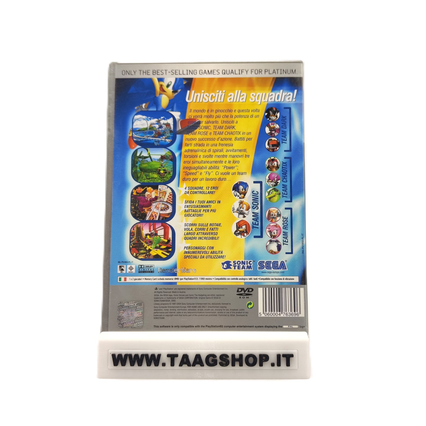 Sonic Heroes Platinum