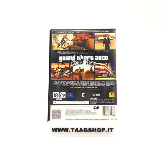 Gta Grand Theft Auto San Andreas Ps2