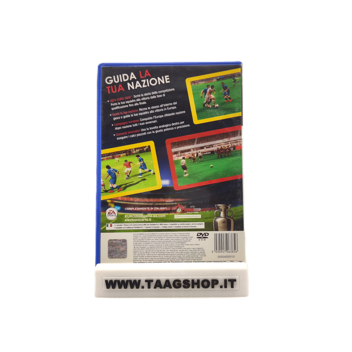 Uefa Euro 2008 Austria-Switzerland per PlayStation 2 PAL ITA – foto 2