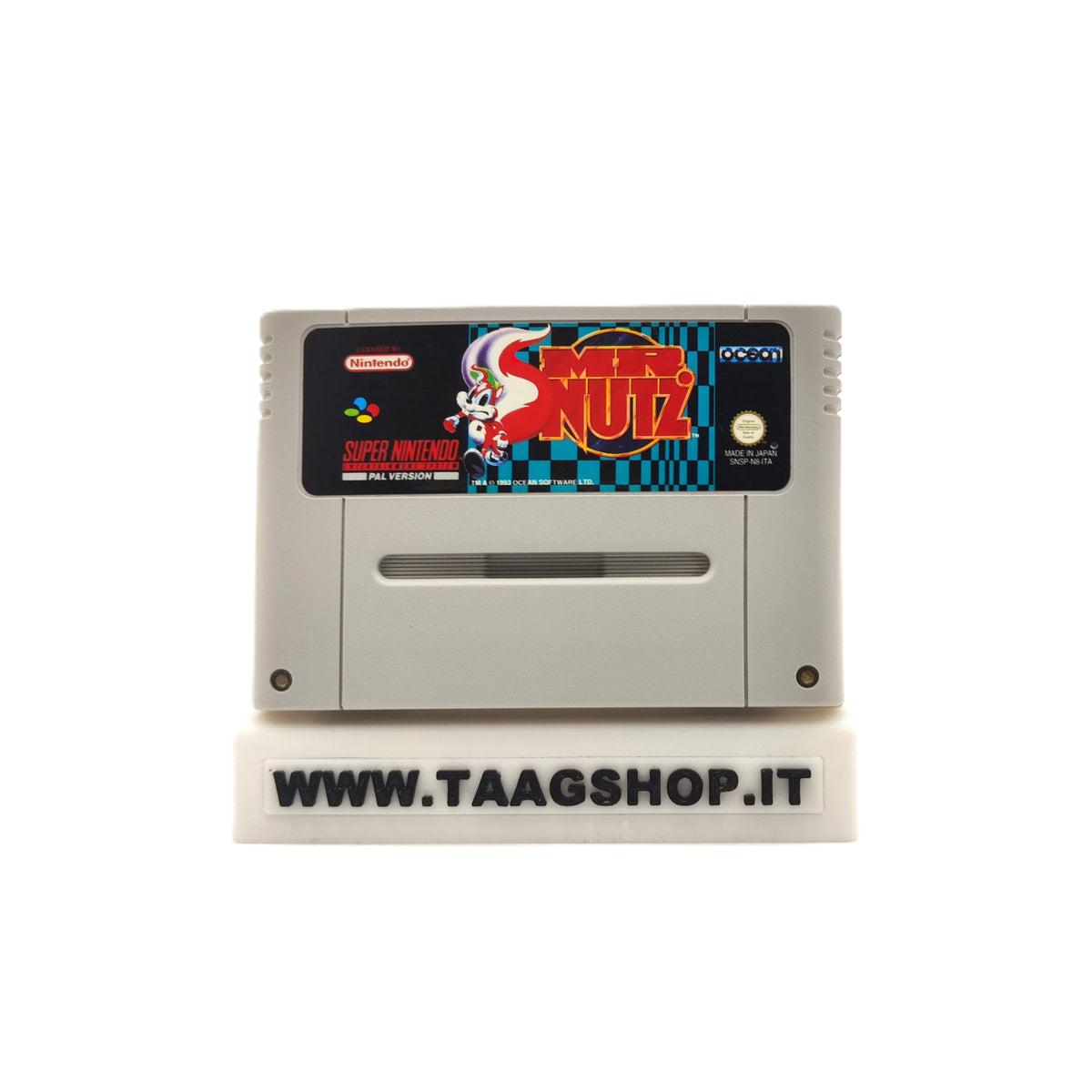 Mr. Nutz per Super Nintendo PAL ITA