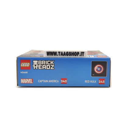 Set LEGO 40668 Captain America & Red Hulk – foto 6