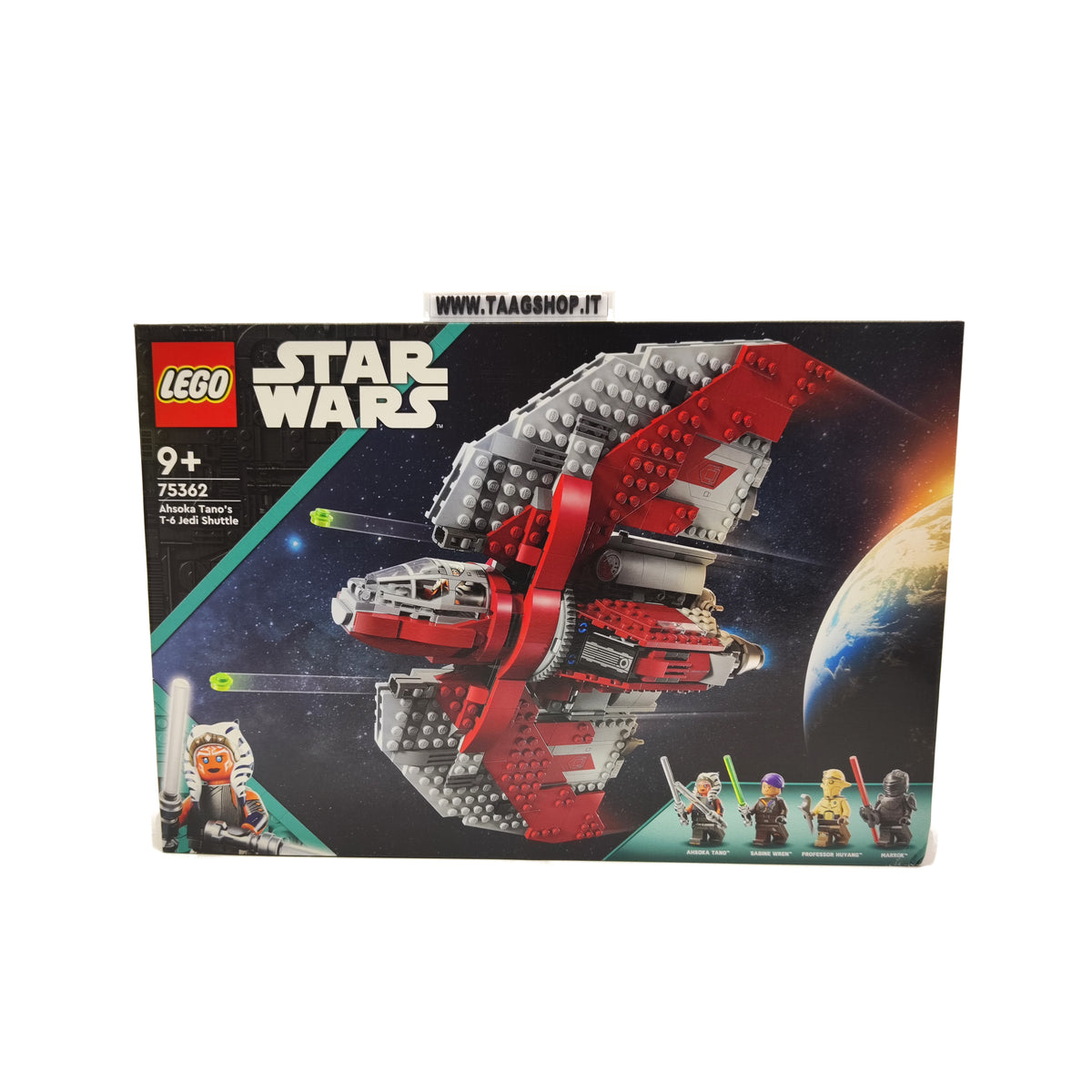 Set LEGO 75362 Shuttle Jedi T-6 di Ahsoka Tano