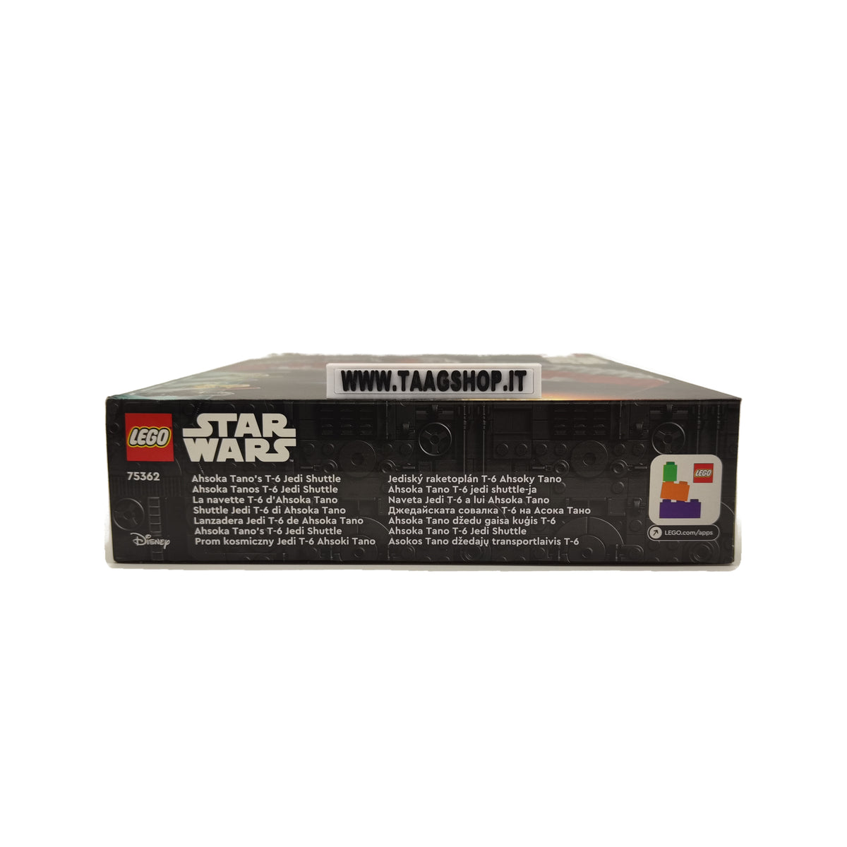 Set LEGO 75362 Shuttle Jedi T-6 di Ahsoka Tano – foto 3