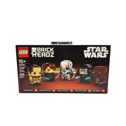 Set LEGO 40796 Eroi e Cattivi la Vendetta dei Sith