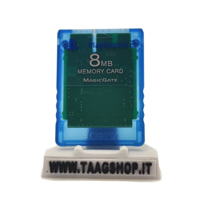 Memory PS2 Blu per PlayStation 2