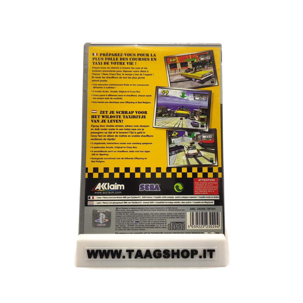 Crazy Taxi Platinum per PlayStation 2 PAL – foto 2