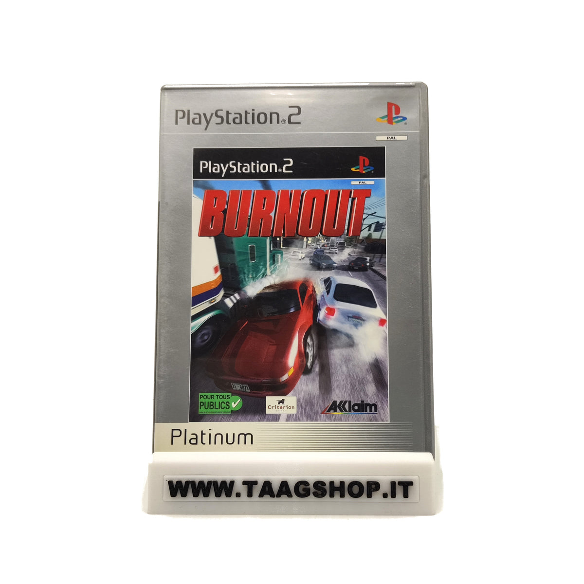 Burnout Platinum per PlayStation 2 PAL FRA