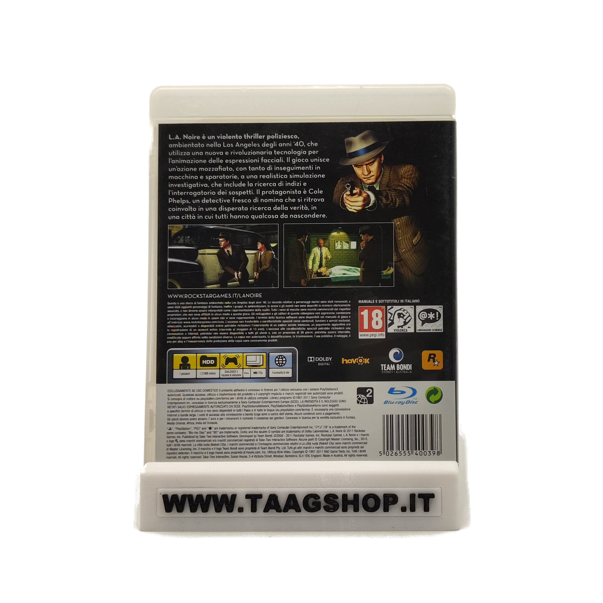 L.A. Noire PS3 per PlayStation 3 PAL ITA – foto 2