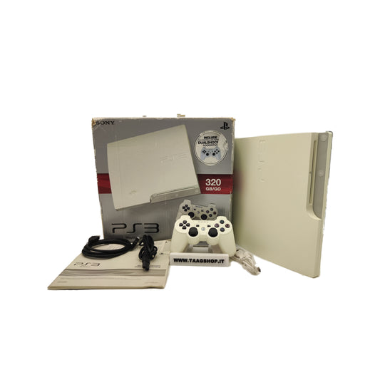 Playstation 3 Slim Bianca