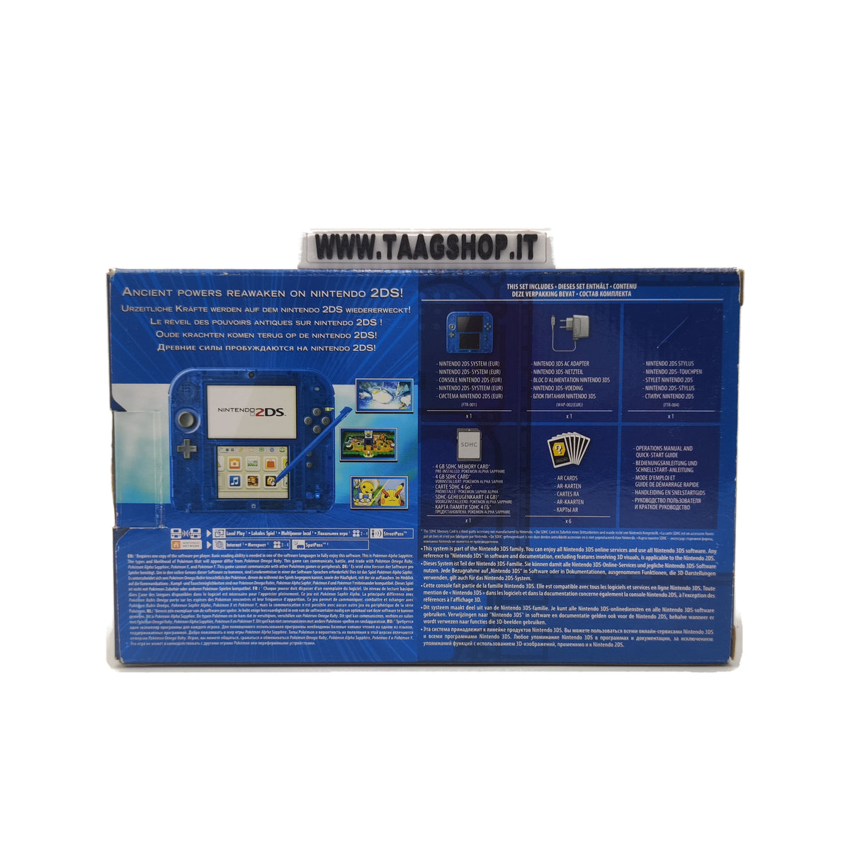 2DS Pokémon Zaffiro Alpha Edition per Nintendo 3DS PAL – foto 4