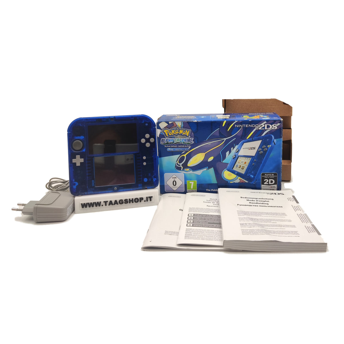 2DS Pokémon Zaffiro Alpha Edition per Nintendo 3DS PAL