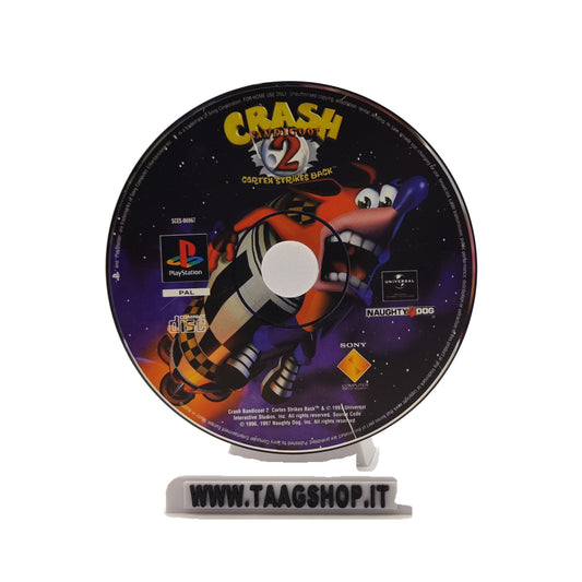 CRASH BANDICOOT 2 cortex strikes back per PlayStation 1 PAL ITA