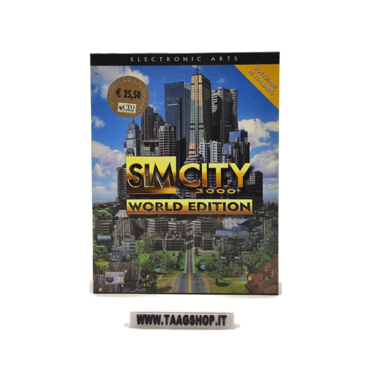 Sim City 3000 World Edition Box per PC