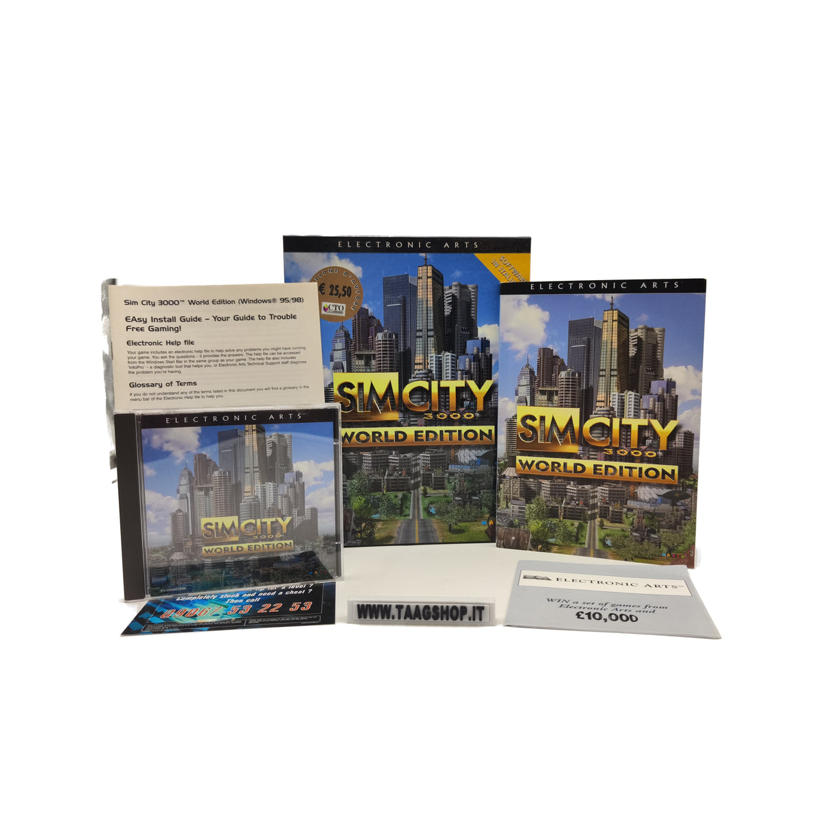 Sim City 3000 World Edition Box per PC – foto 5