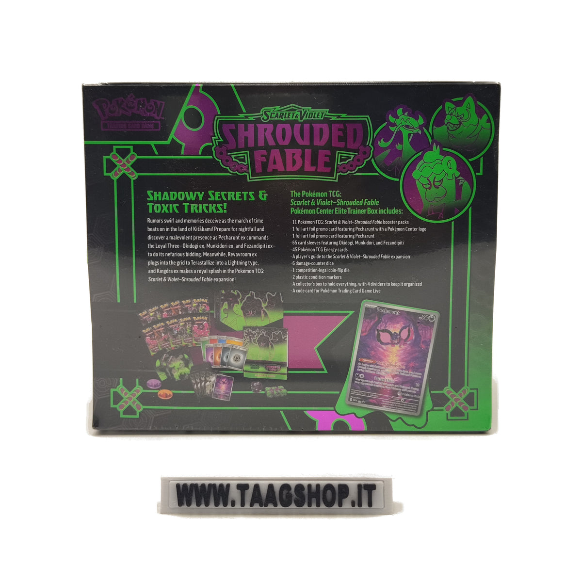 ETB Shrouded Fable Pokemon Center – foto 3