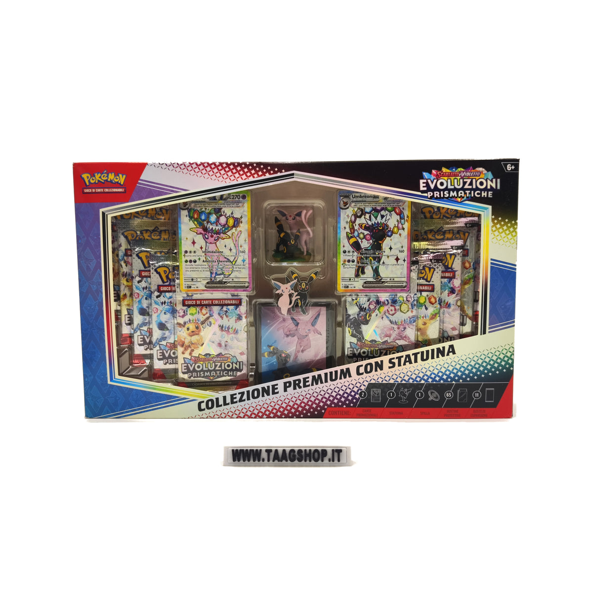 Collezione Premium con Statuine Evoluzioni Prismatiche