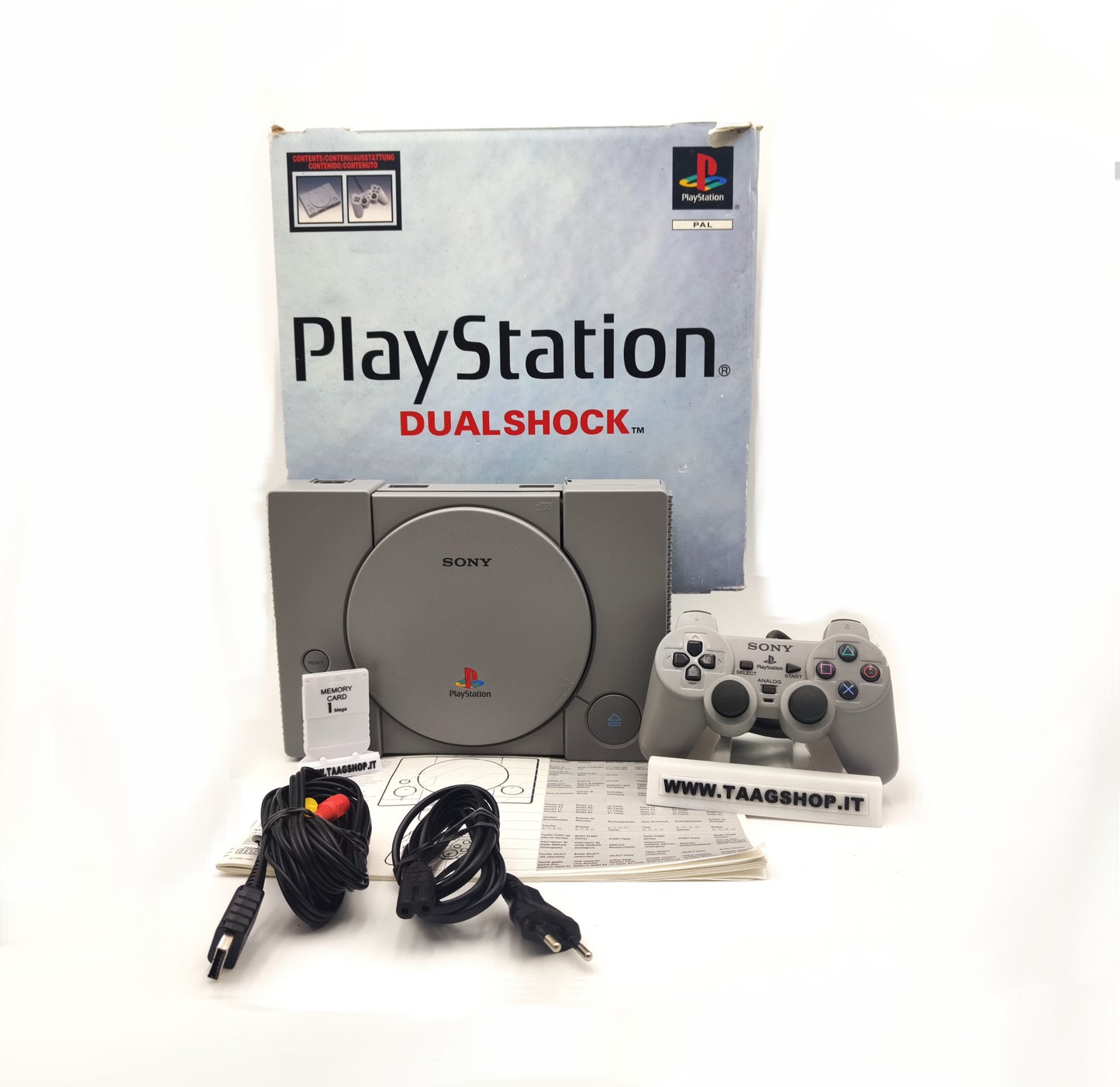 Playstation 1 Con Scatola Fat