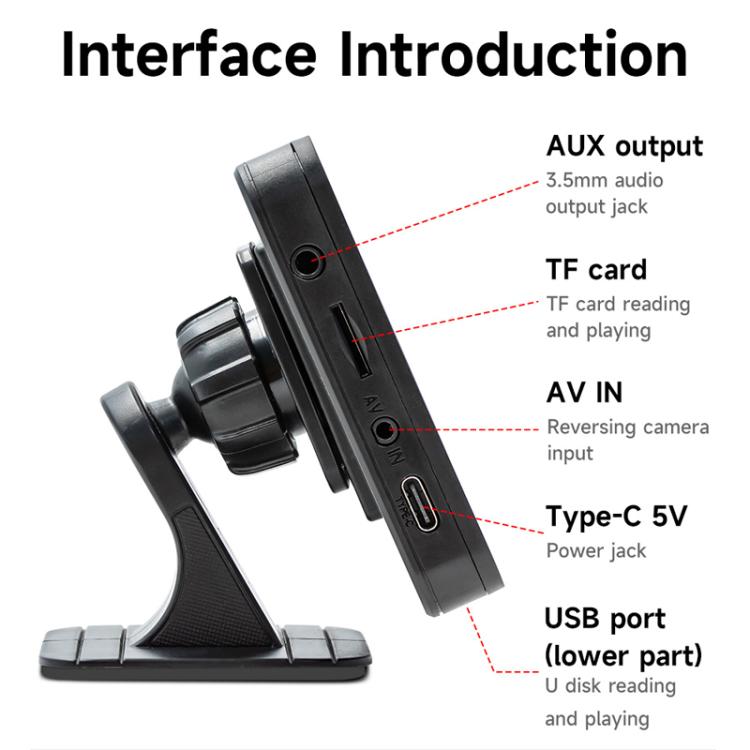 Carplay Portable Wireless Car