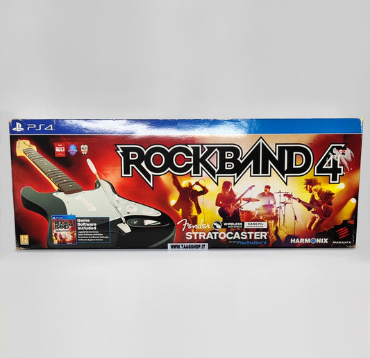 Rockband 4 Chitarra Fender Stratocaster Completa Ps 4