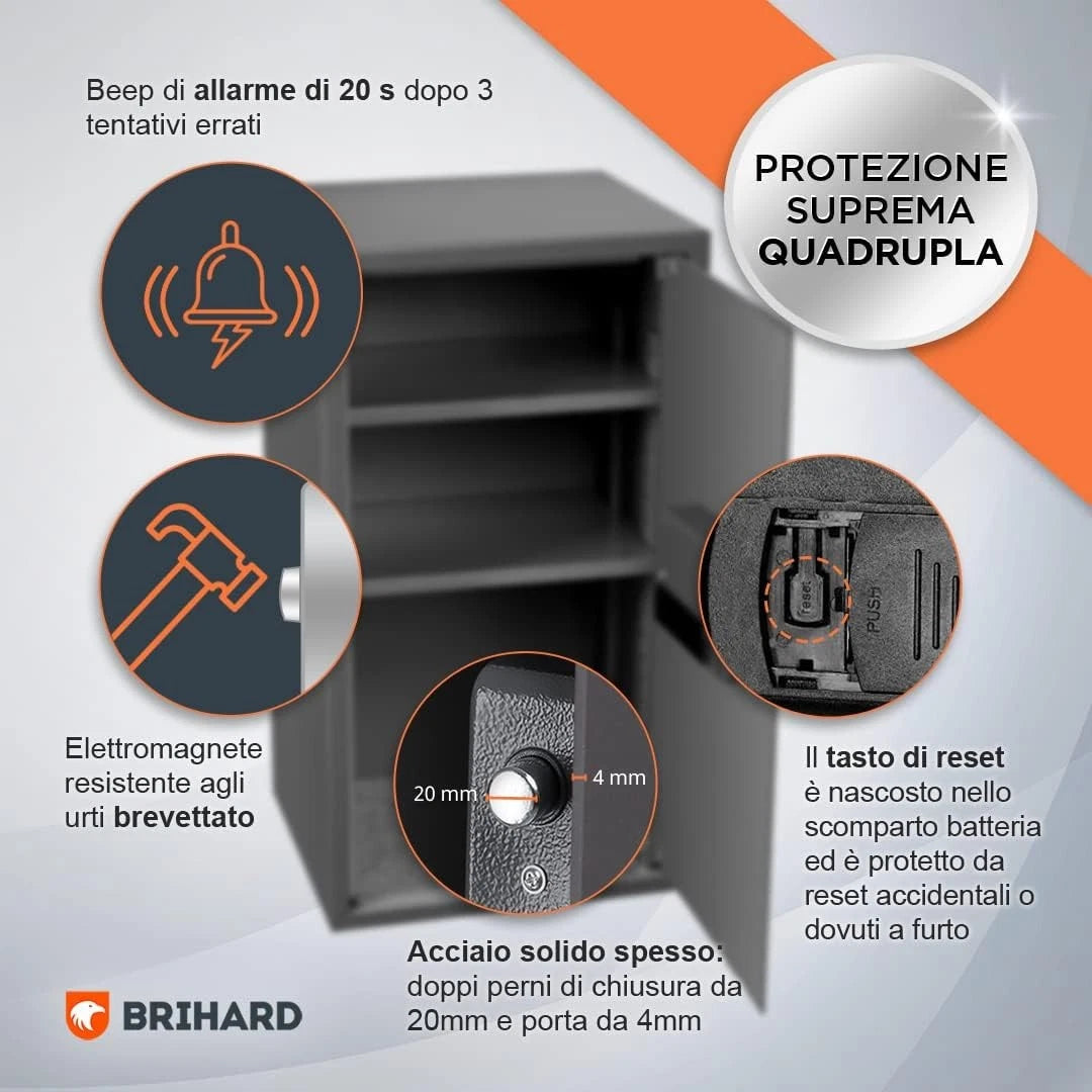 Cassaforte Elettronica Brihard