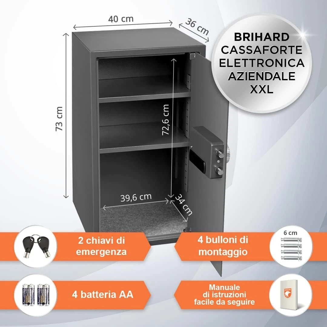 Cassaforte Elettronica Brihard